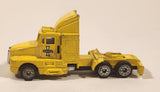 1989 Racing Champions Semi Tractor Truck Innkeeper Yellow Die Cast Toy Car Vehicle