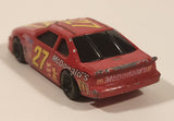 1992 Racing Champions Nascar #27 McDonald's Hut Stricklin Ford Red Die Cast Toy Race Car Vehicle