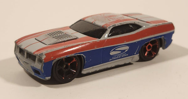 2008 MGA Marvel The Amazing Spider-Man Grey Die Cast Toy Car Vehicle