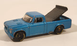 2011 Hot Wheels '63 Studebaker Champ Truck Metalflake Aqua Blue Die Cast Toy Classic Car Vehicle With Good Year Eagle Tires