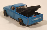 2011 Hot Wheels '63 Studebaker Champ Truck Metalflake Aqua Blue Die Cast Toy Classic Car Vehicle With Good Year Eagle Tires