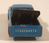 2011 Hot Wheels '63 Studebaker Champ Truck Metalflake Aqua Blue Die Cast Toy Classic Car Vehicle With Good Year Eagle Tires