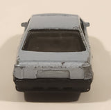 2000 Hot Wheels Police Cruiser Blue Grey Die Cast Toy Emergency Response Cop Vehicle