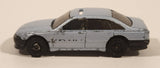 2000 Hot Wheels Police Cruiser Blue Grey Die Cast Toy Emergency Response Cop Vehicle
