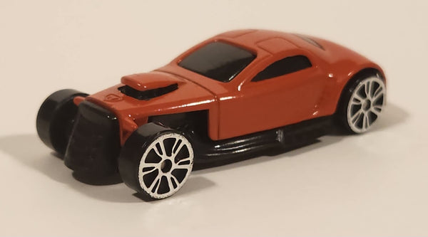 Motor Max No. W6201 W6202 Orange Die Cast Toy Car Vehicle