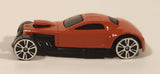 Motor Max No. W6201 W6202 Orange Die Cast Toy Car Vehicle