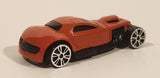 Motor Max No. W6201 W6202 Orange Die Cast Toy Car Vehicle