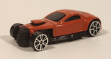 Motor Max No. W6201 W6202 Orange Die Cast Toy Car Vehicle