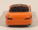 MotorMax No. 6068 Convertible Bright Orange Die Cast Toy Sports Car Vehicle