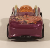 2002 Hot Wheels Octoblast Power Pipes Pearl Magenta Die Cast Toy Car Vehicle