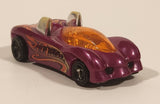 2002 Hot Wheels Octoblast Power Pipes Pearl Magenta Die Cast Toy Car Vehicle