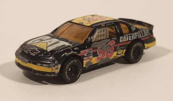 1997 Hot Wheels Basic Pro Racing Buz McCall Racing #96 CAT Caterpillar Black Die Cast Toy Race Car Vehicle