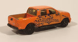 MotorMax No. 6043 Ford F-150 4x4 Truck Powerful Bright Orange Die Cast Toy Car Vehicle