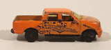 MotorMax No. 6043 Ford F-150 4x4 Truck Powerful Bright Orange Die Cast Toy Car Vehicle