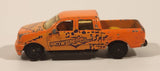 MotorMax No. 6043 Ford F-150 4x4 Truck Powerful Bright Orange Die Cast Toy Car Vehicle