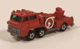 Vintage Tomica No. 29 Hino Fire Engine Ladder Truck 1/125 Scale Red Die Cast Toy Car Emergency Rescue Vehicle