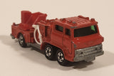 Vintage Tomica No. 29 Hino Fire Engine Ladder Truck 1/125 Scale Red Die Cast Toy Car Emergency Rescue Vehicle