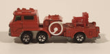 Vintage Tomica No. 29 Hino Fire Engine Ladder Truck 1/125 Scale Red Die Cast Toy Car Emergency Rescue Vehicle