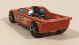 2013 Hot Wheels Vertical Velocity Bedlam Truck #55 Jones Azlan Dark Orange Red Die Cast Toy Car Vehicle