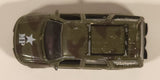 Motor Max Super Wheels No. 6021 Ford Expedition Military Police Green Camo Die Cast Toy Car SUV Vehicle