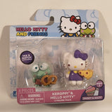 2024 Jazwares Sanrio Hello Kitty And Friends Mix & Match Accessories Series 1 Sweet & Salty Keroppi & Hello Kitty 2 Figure Pack New in Package