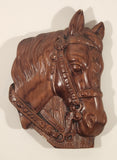 Vintage 1964 Miller Studio Chalkware Horsehead With Bridle Chalkware Wall Hanging