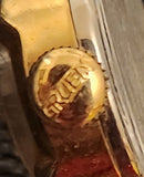 Antique Gruen Precision Guildite Excalibur Ladies 12K Gold Quartz Wristwatch Made in England