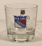 Rare Limited Release Crown Royal "NHL Rocks" New York Rangers Hockey Team Clear Glass Whisky Cup