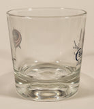 Rare Limited Release Crown Royal "NHL Rocks" Columbus Blue Jackets Hockey Team Clear Glass Whisky Cup