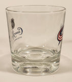 Rare Limited Release Crown Royal "NHL Rocks" Columbus Blue Jackets Hockey Team Clear Glass Whisky Cup