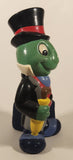 Vintage 1970s Walt Disney Productions Jiminy Cricket 9" Tall Ceramic Figure