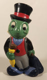 Vintage 1970s Walt Disney Productions Jiminy Cricket 9" Tall Ceramic Figure