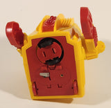 Vintage Funny Robot Light Up Battery Operated Action Toy with Box