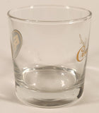 Rare Crown Royal Whiskey CFL Edmonton Eskimos Football Team 3 1/2" Clear Glass Whisky Cup