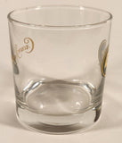 Rare Crown Royal Whiskey CFL Edmonton Eskimos Football Team 3 1/2" Clear Glass Whisky Cup