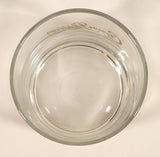 Rare Crown Royal Whiskey CFL Edmonton Eskimos Football Team 3 1/2" Clear Glass Whisky Cup