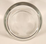 Rare Crown Royal Whiskey CFL Edmonton Eskimos Football Team 3 1/2" Clear Glass Whisky Cup