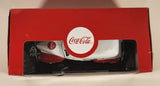 2013 Motor Max Coca Cola 1940 Ford Sedan Delivery Christmas Santa Claus ...the gift of thirst White and Red 1:24 Scale Die Cast Toy Car Vehicle on Base New in Box