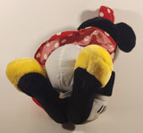 Disneyland Walt Disney World Valentine's Day Minnie Mouse Holding Heart Shaped Picture Photo Frame 13" Plush Stuffed Toy