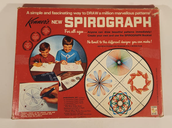 Vintage Kenner No. 401 Spirograph Drawing Kit