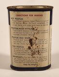 Vintage Post Food Products Instant Postum Cereal Beverage "There's a Reason" 8 oz Tin Metal Can
