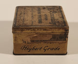 Vintage Imperial Tobacco Co of Canada Montreal Piccadilly London Smoking Mixture Hinged Tin Metal Container