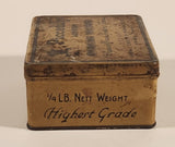 Vintage Imperial Tobacco Co of Canada Montreal Piccadilly London Smoking Mixture Hinged Tin Metal Container