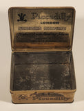Vintage Imperial Tobacco Co of Canada Montreal Piccadilly London Smoking Mixture Hinged Tin Metal Container