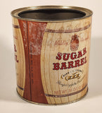 Vintage John Middleton Inc Sugar Barrel Pipe Mixture XXX Mildly Aromatic Tobacco Tin Metal Can