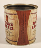 Vintage John Middleton Inc Sugar Barrel Pipe Mixture XXX Mildly Aromatic Tobacco Tin Metal Can