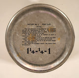 Vintage W.C. Macdonald Prince of Wales Chewing Tobacco Tin Metal Can No Lid