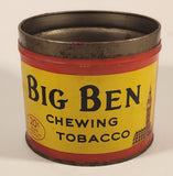 Vintage Imperial Tobacco Co of Canada Big Ben Chewing Tobacco 20c Plug Tin Metal Can