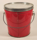 Vintage Burns & Co. Limited Calgary Canada Burns Pure Lard 3 Lbs Red Tin Metal Pail