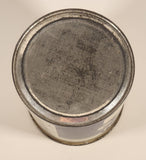 Vintage Pure Canadian Honey Blue and White Tin Metal Can